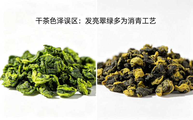 传统铁观音辨茶避翠绿