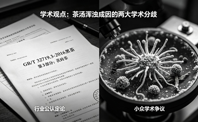 学术观点:茶汤浑浊成因的两大学术分歧
