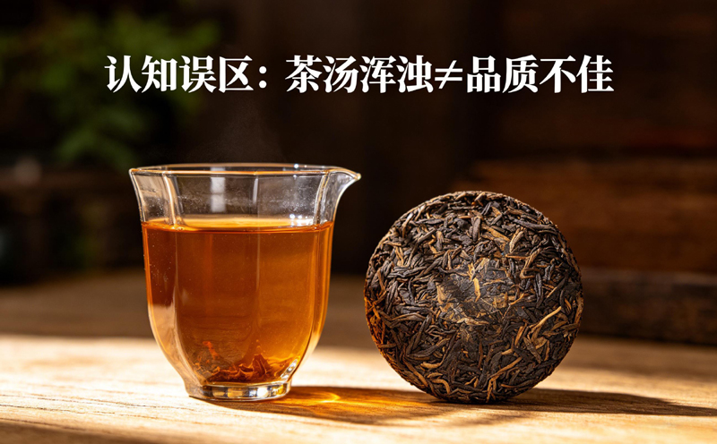 认知误区:茶汤浑浊≠品质不佳