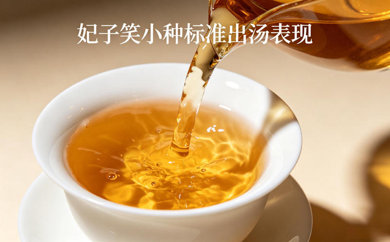 桐木妃子笑小种红茶琥珀金汤