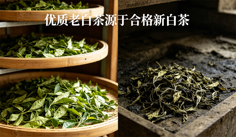 劣质白茶久存难成好茶