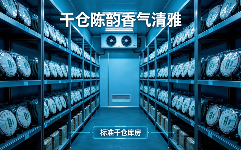 干仓仓储转化特征：陈韵清雅，转化周期大幅拉长。现代化标准干仓，配备除湿通风设备，包装完好的普洱饼