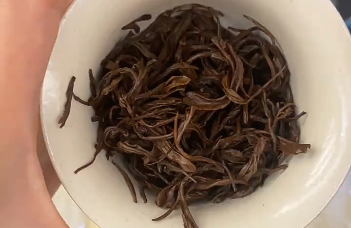 安徽祁门红茶的叶底