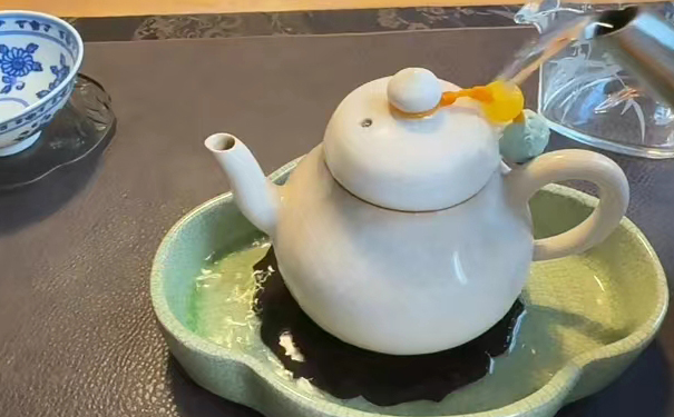 寿眉普洱茶桥泡法
